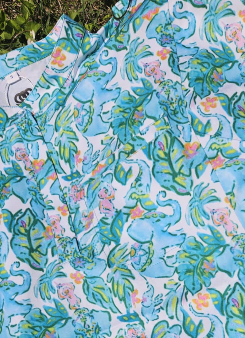 OG Allison Elephant Scrub Set