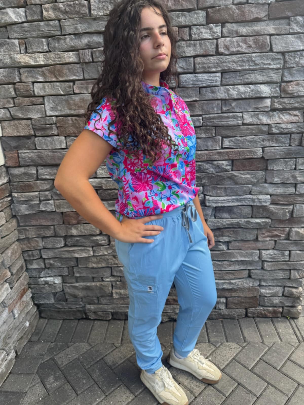 Allison Cotton Candy OG Scrub Set