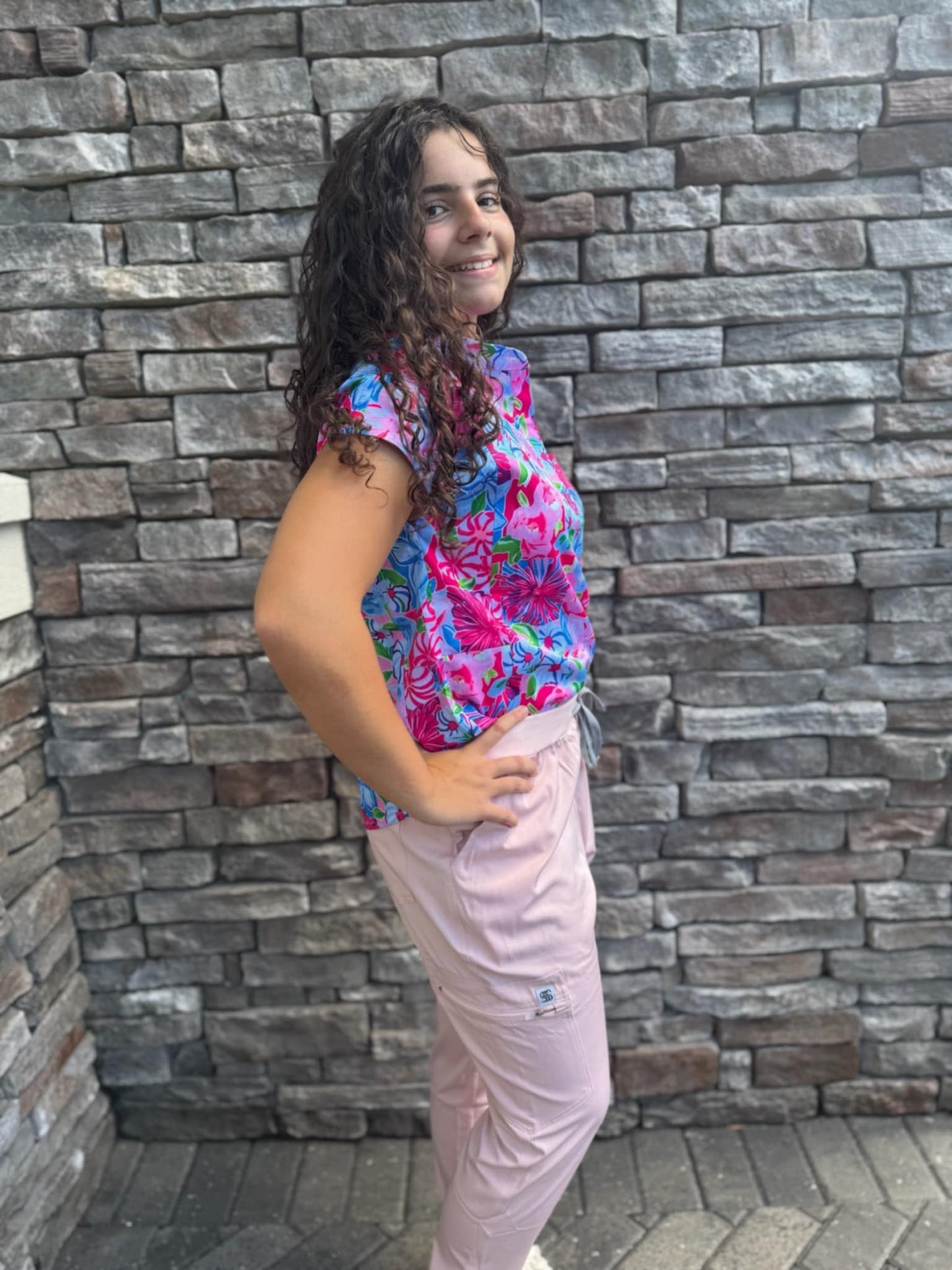 Allison Cotton Candy OG Scrub Set