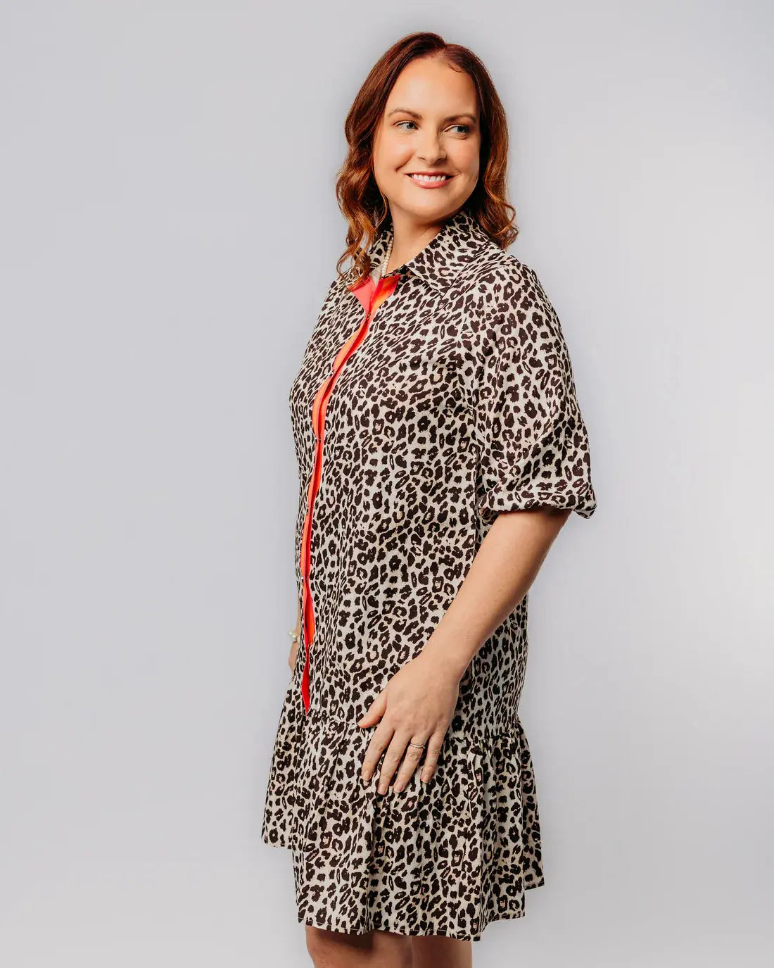 Kelly Chic Collared Dress Show Stopper Scrubz