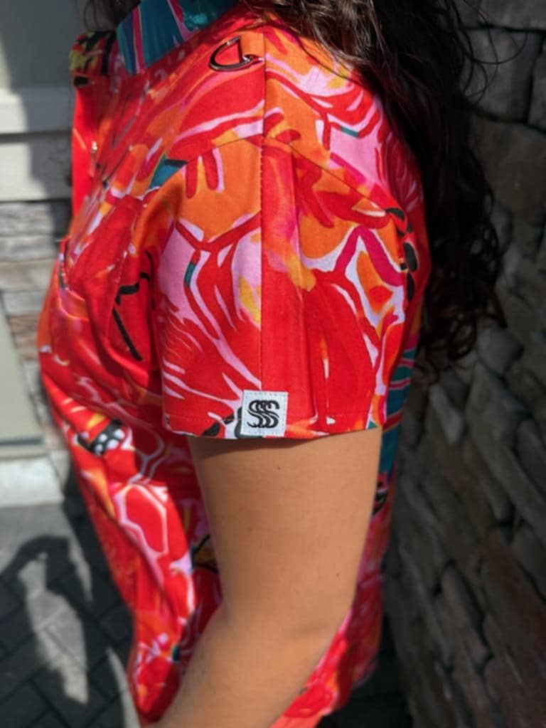 Allison Hawaiian OG Scrub Set