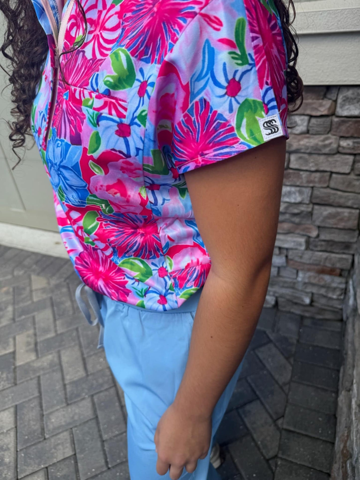 Allison Cotton Candy OG Scrub Set