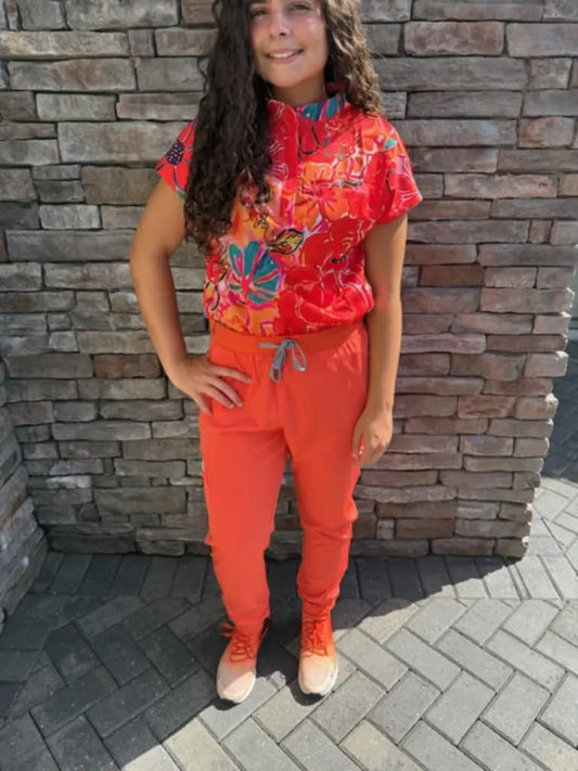 Allison Hawaiian OG Scrub Set Show Stopper Scrubz