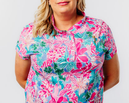 OG Allison Floral Scrub Set